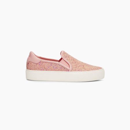 UGG Jass Chunky Glitter - Joggesko Dame - Rosa (NO-T056)